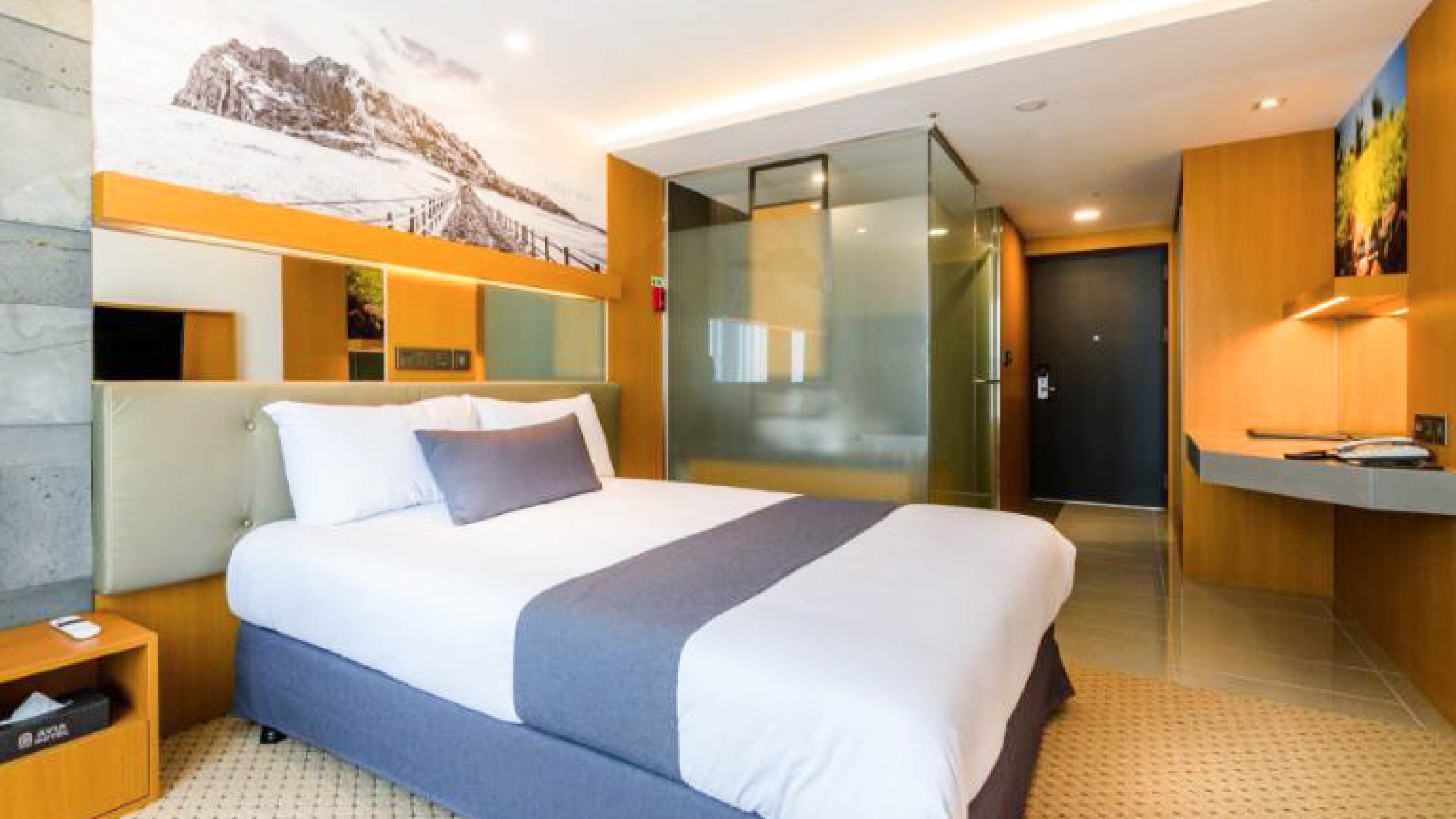 Hotel Whistlelark Jeju 客房空間